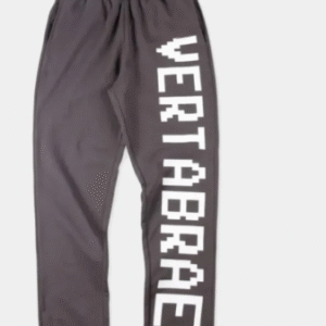 Vertabrae Logo Sweatpants Black & White