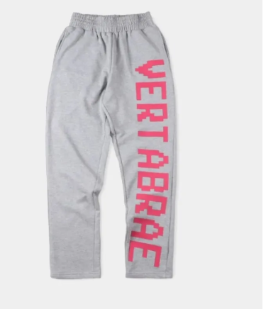 Vertabrae Logo Sweatpants Grey Vertabrae Logo Sweatpants Grey