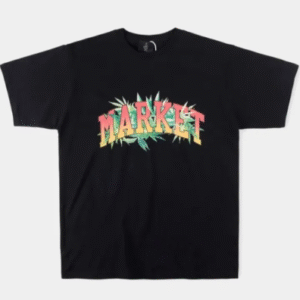 Vertabrae Market Logo T-Shirt Black