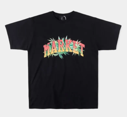 Vertabrae Market Logo T-Shirt Black Vertabrae Market Logo T-Shirt Black