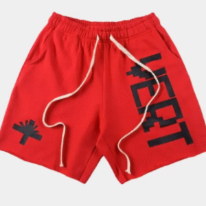 Vertabrae Shorts Red Black